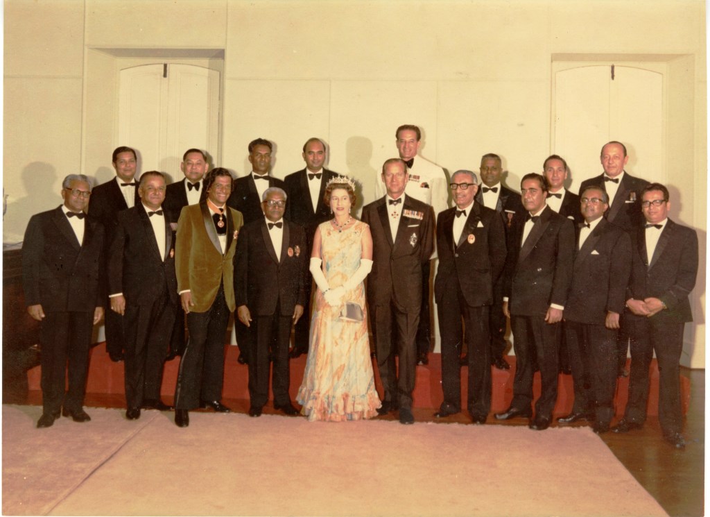 Visit of Queen Elizabeth II and Prince Philip to Mauritius 1972
